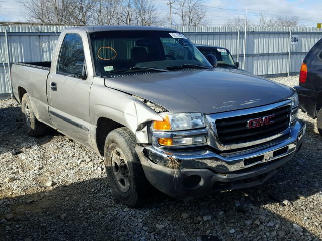 1GTEC14V53E325677 - 2003 GMC NEW SIERRA BEIGE photo 1