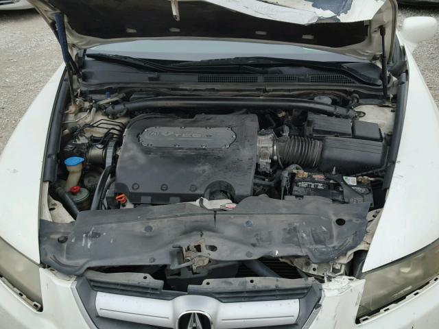 19UUA66266A024981 - 2006 ACURA 3.2TL WHITE photo 7