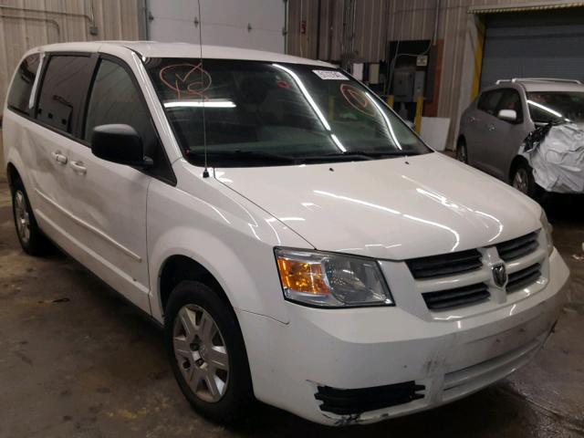 1D8HN44E59B520585 - 2009 DODGE GRAND CARA WHITE photo 1