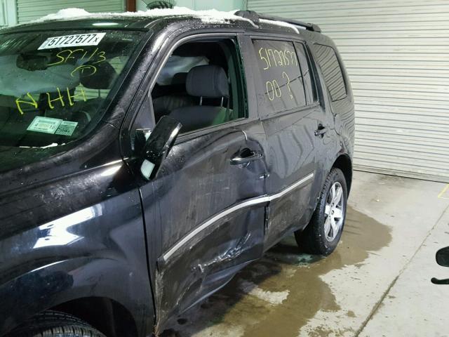 5FNYF4H97EB033369 - 2014 HONDA PILOT TOUR BLACK photo 10