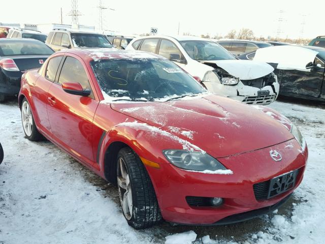 JM1FE173840112892 - 2004 MAZDA RX8 RED photo 1