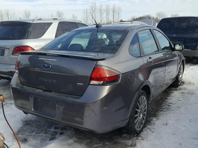 1FAHP3GN8BW156522 - 2011 FORD FOCUS SES GRAY photo 4