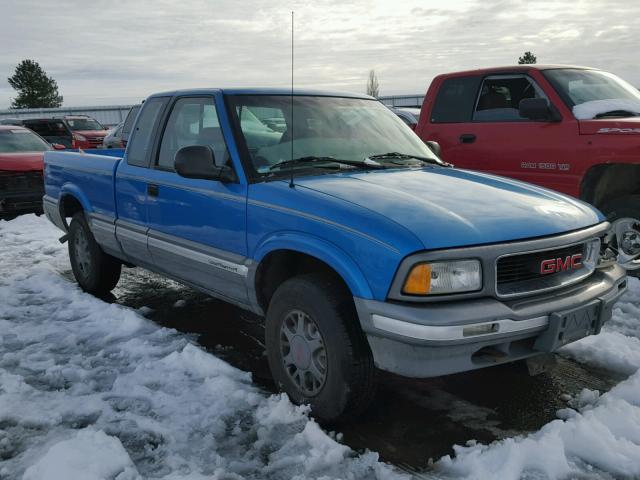 1GTDT19WXRK516261 - 1994 GMC SONOMA BLUE photo 1