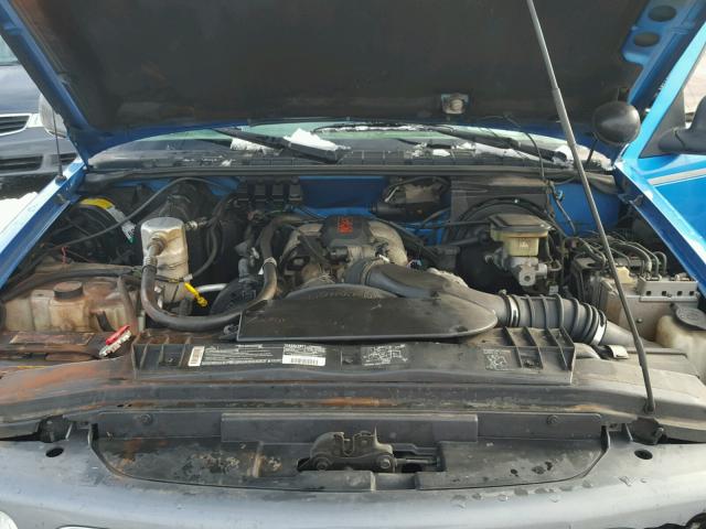 1GTDT19WXRK516261 - 1994 GMC SONOMA BLUE photo 7