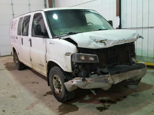 1GTGG25U931220950 - 2003 GMC SAVANA G25 WHITE photo 1