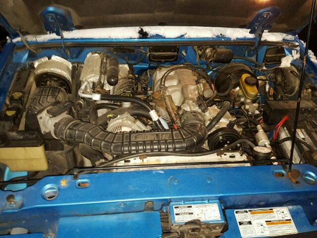 1FTCR15X8RPA91571 - 1994 FORD RANGER SUP BLUE photo 7