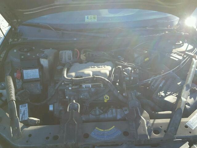 2G1WF52E349240078 - 2004 CHEVROLET IMPALA GRAY photo 7