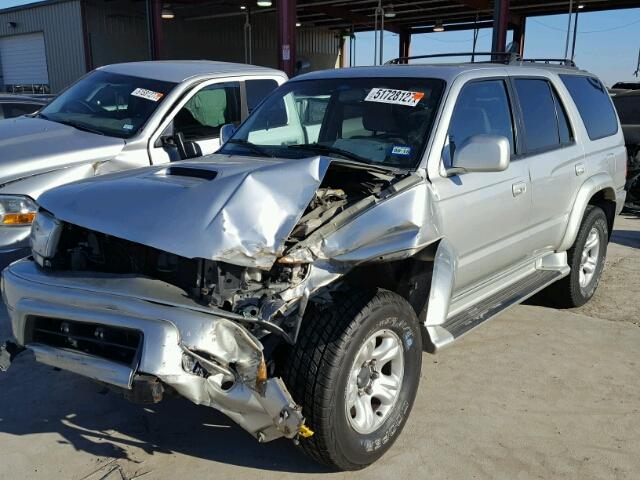 JT3HN86R410333350 - 2001 TOYOTA 4RUNNER SR SILVER photo 2