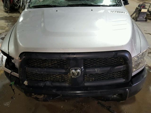 3C6TR5CT1DG600315 - 2013 RAM 2500 ST GRAY photo 7