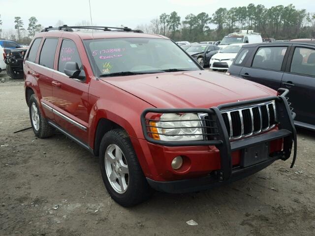 1J8HR58235C613367 - 2005 JEEP GRAND CHER MAROON photo 1