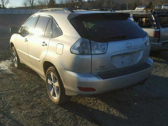 2T2HK31U67C038120 - 2007 LEXUS RX 350 SILVER photo 3