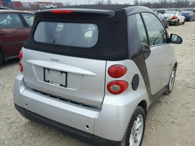 WMEEK31X08K101358 - 2008 SMART FORTWO PAS 灰色 照片 4