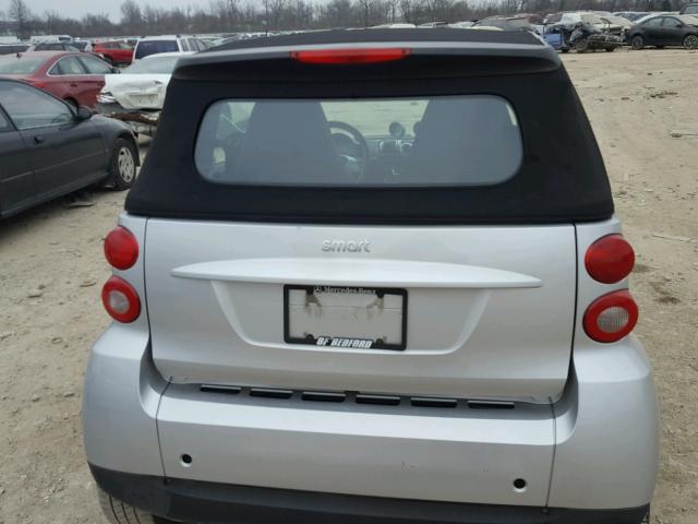 WMEEK31X08K101358 - 2008 SMART FORTWO PAS 灰色 照片 6