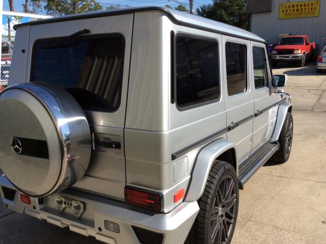 WDCYR49E27X168099 - 2007 MERCEDES-BENZ G 500 SILVER photo 4