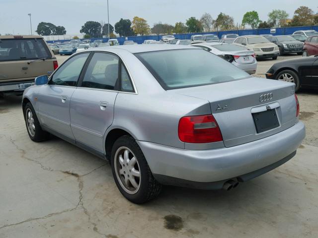 WAUDD28D7XA047908 - 1999 AUDI A4 2.8 SILVER photo 3