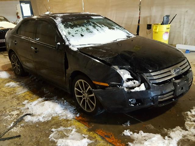 3FAHP07Z98R158809 - 2008 FORD FUSION SE BLACK photo 1