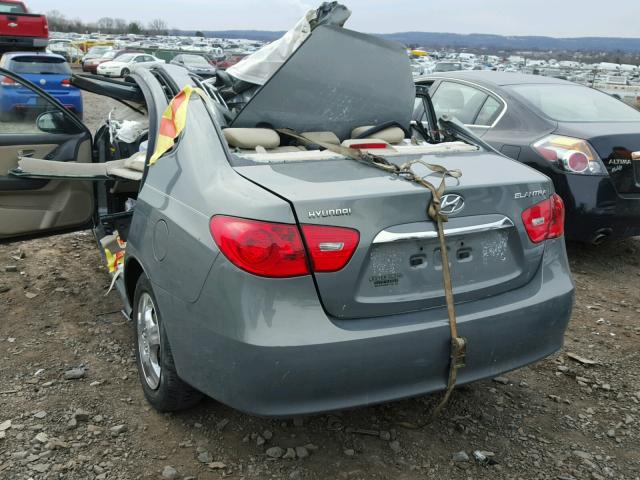 KMHDU4AD9AU834885 - 2010 HYUNDAI ELANTRA BL GREEN photo 3