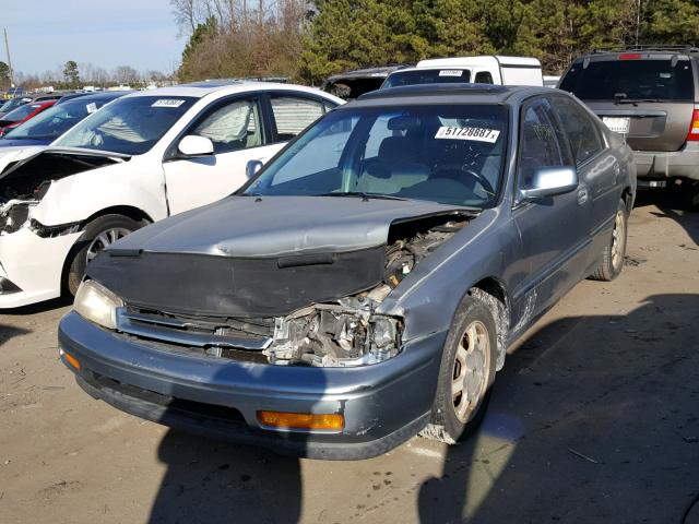 JHMCD5656SC023395 - 1995 HONDA ACCORD EX BLUE photo 2