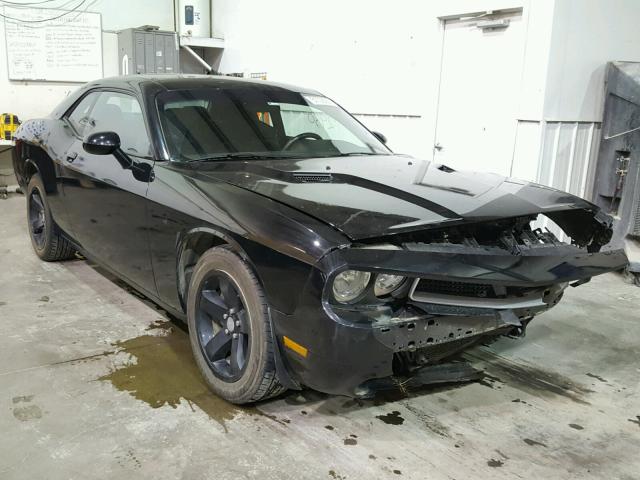 2C3CDYAG0DH627895 - 2013 DODGE CHALLENGER BLACK photo 1