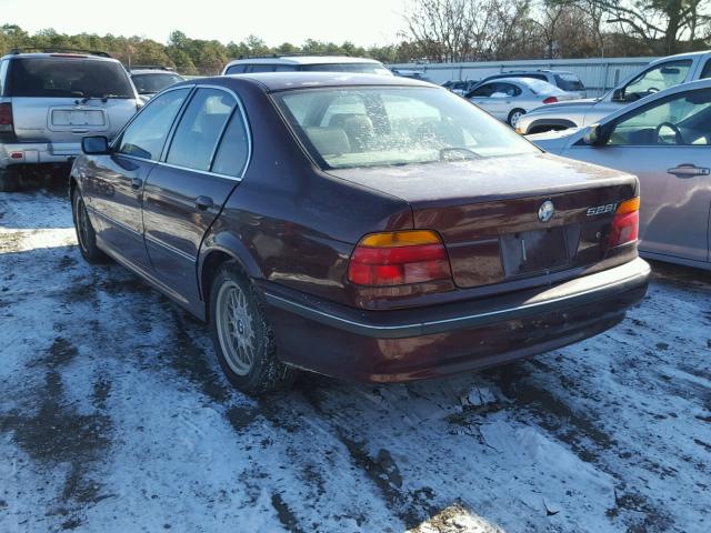 WBADM634XYGU12661 - 2000 BMW 528 I AUTO RED photo 3