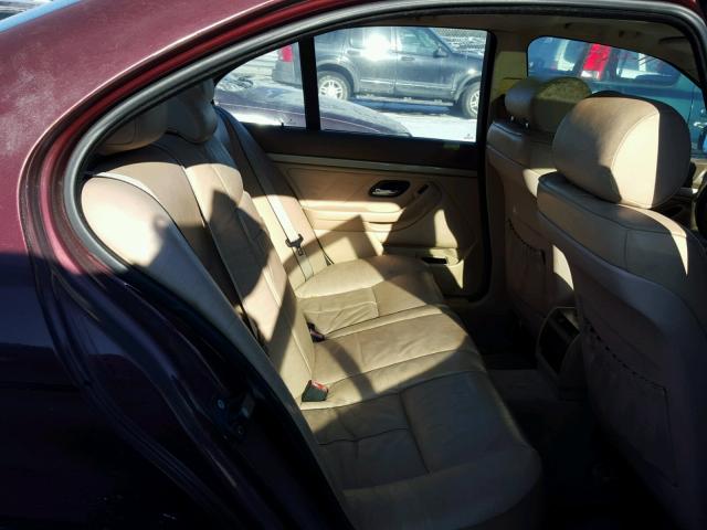 WBADM634XYGU12661 - 2000 BMW 528 I AUTO RED photo 6