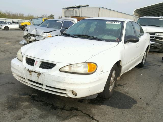 1G2NF52E24C243912 - 2004 PONTIAC GRAND AM S WHITE photo 2