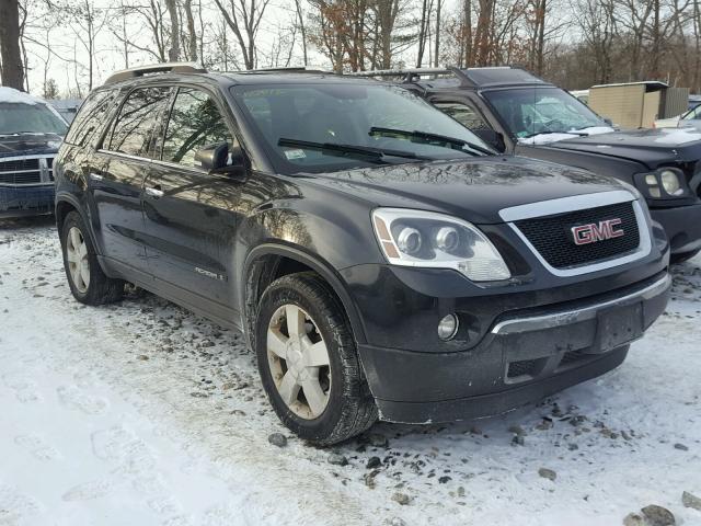 1GKEV33728J285117 - 2008 GMC ACADIA SLT BLACK photo 1