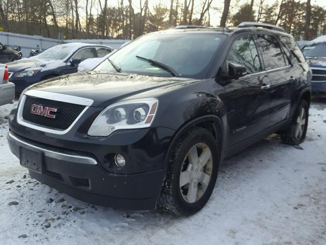 1GKEV33728J285117 - 2008 GMC ACADIA SLT შავი ფოტო 9