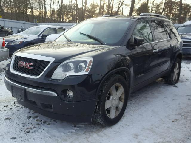 1GKEV33728J285117 - 2008 GMC ACADIA SLT BLACK photo 9