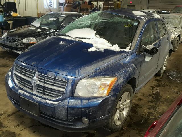 1B3CB3HA0AD569674 - 2010 DODGE CALIBER MA BLUE photo 2