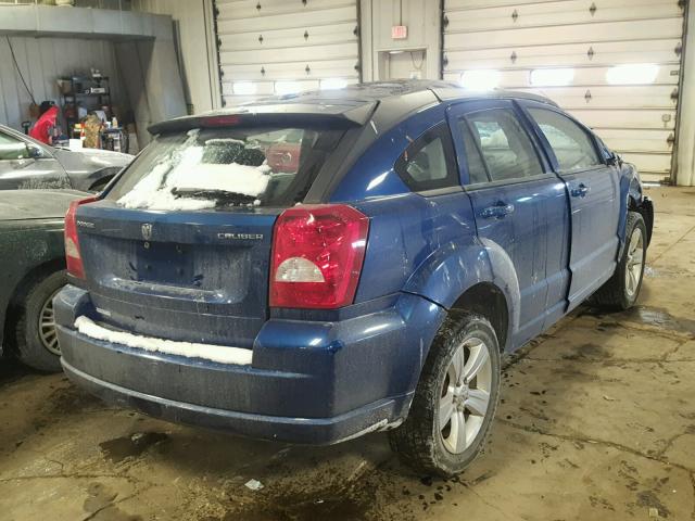 1B3CB3HA0AD569674 - 2010 DODGE CALIBER MA BLUE photo 4