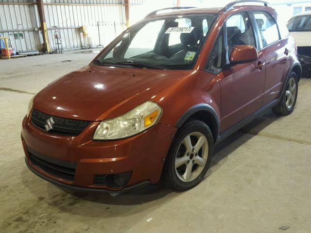 JS2YA413095100265 - 2009 SUZUKI SX4 TECHNO ORANGE photo 2