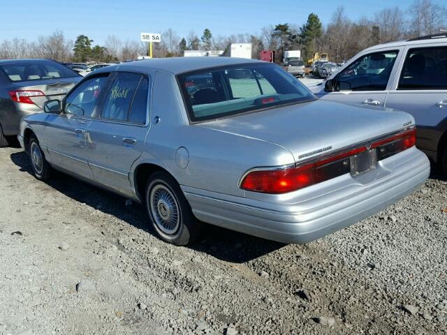 2MELM74W7TX661635 - 1996 MERCURY GRAND MARQ BLUE photo 3