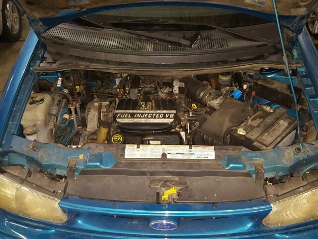 2FMDA5149SBC77840 - 1995 FORD WINDSTAR W BLUE photo 7