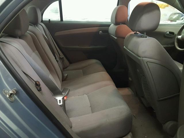 1G1ZG57B89F159133 - 2009 CHEVROLET MALIBU LS 蓝色 照片 6