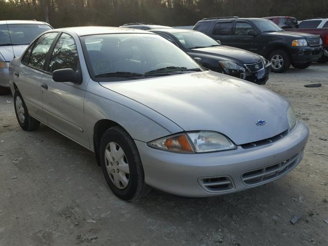 1G1JC524427102929 - 2002 CHEVROLET CAVALIER B SILVER photo 1