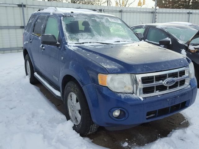 1FMCU93198KC70916 - 2008 FORD ESCAPE XLT BLUE photo 1