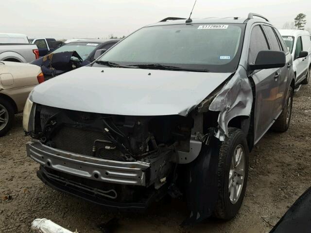 2FMDK36C77BA54480 - 2007 FORD EDGE SE SILVER photo 2