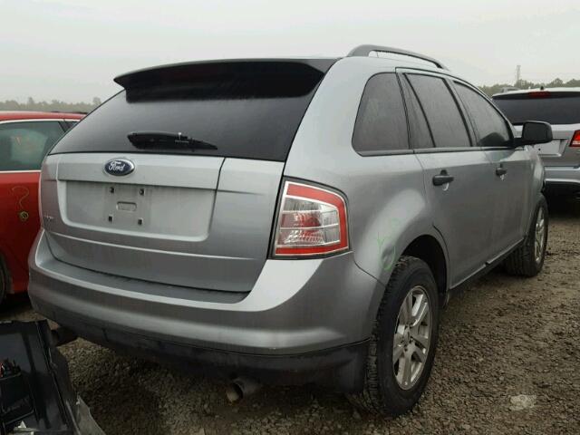 2FMDK36C77BA54480 - 2007 FORD EDGE SE SILVER photo 4