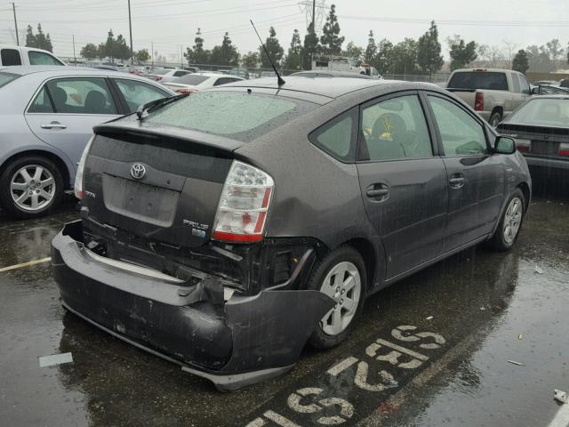 JTDKB20U583459102 - 2008 TOYOTA PRIUS GRAY photo 4