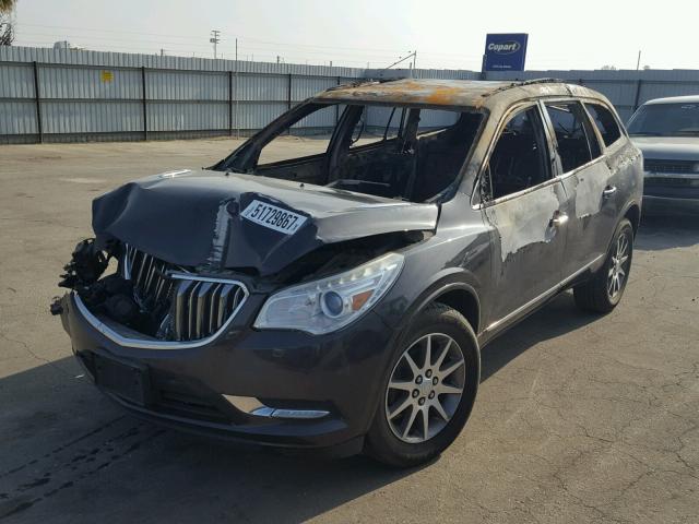 5GAKRCKD5DJ149974 - 2013 BUICK ENCLAVE BURN photo 2