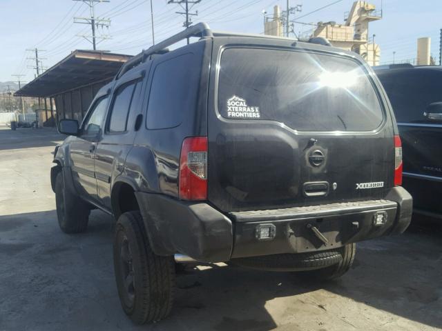 5N1ED28T74C669144 - 2004 NISSAN XTERRA BLACK photo 3