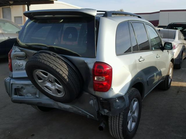 JTEGD20V156001913 - 2005 TOYOTA RAV4 GRAY photo 4