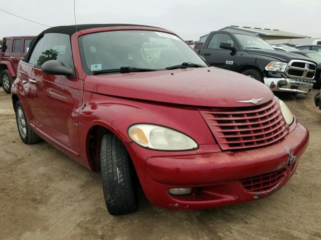 3C3EY55E65T621418 - 2005 CHRYSLER PT CRUISER RED photo 1