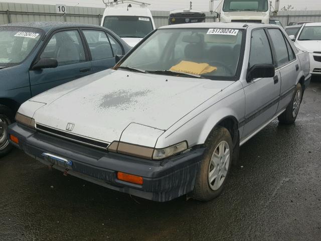 JHMBA7423GC081495 - 1986 HONDA ACCORD DX SILVER photo 2