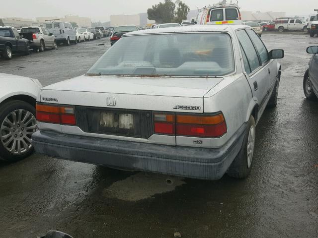 JHMBA7423GC081495 - 1986 HONDA ACCORD DX SILVER photo 4