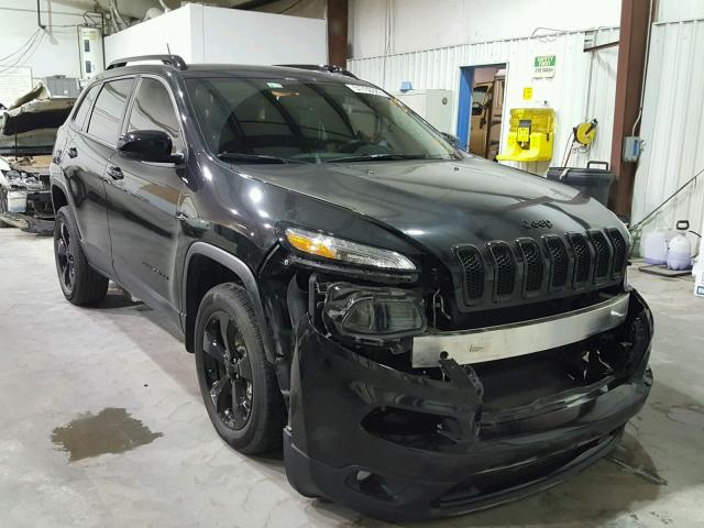 1C4PJMCS7FW774381 - 2015 JEEP CHEROKEE L BLACK photo 1