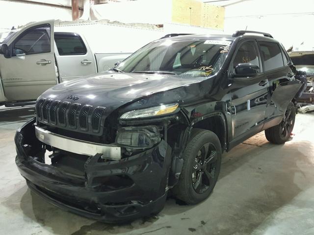 1C4PJMCS7FW774381 - 2015 JEEP CHEROKEE L BLACK photo 2