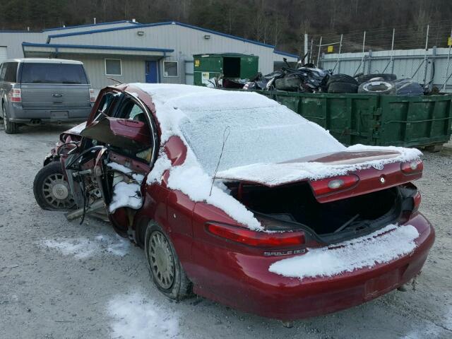 1MEFM53S0XA617510 - 1999 MERCURY SABLE LS RED photo 10