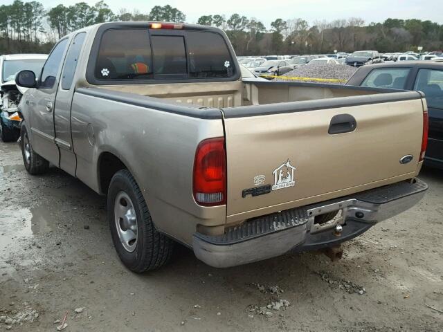 1FTRX17W2YNC01447 - 2000 FORD F150 Dorado foto 3